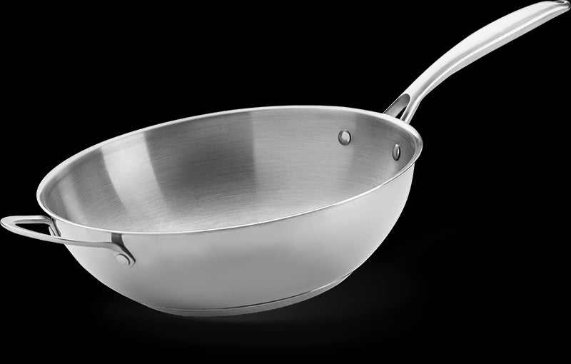 WOK DE ACERO INOXIDABLE