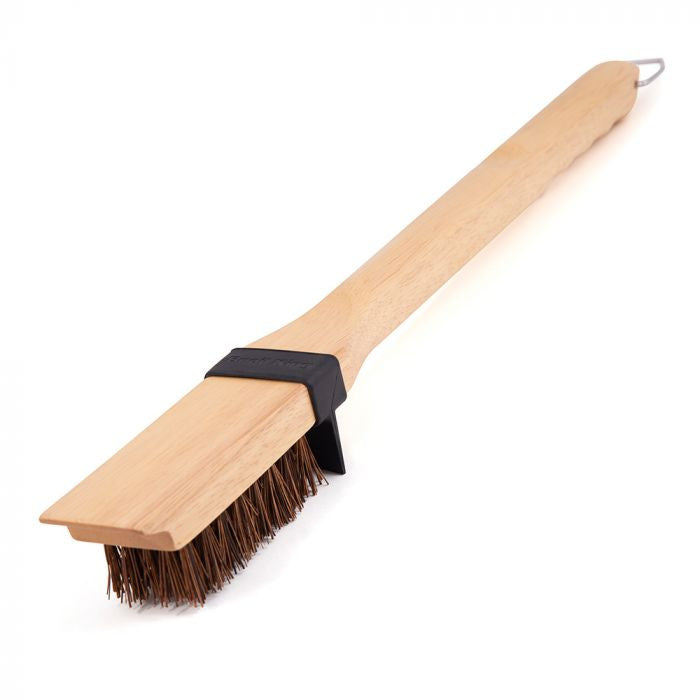 WOODEN BRUSH AND EXTRA LONG PALMYRA BRISTLES
