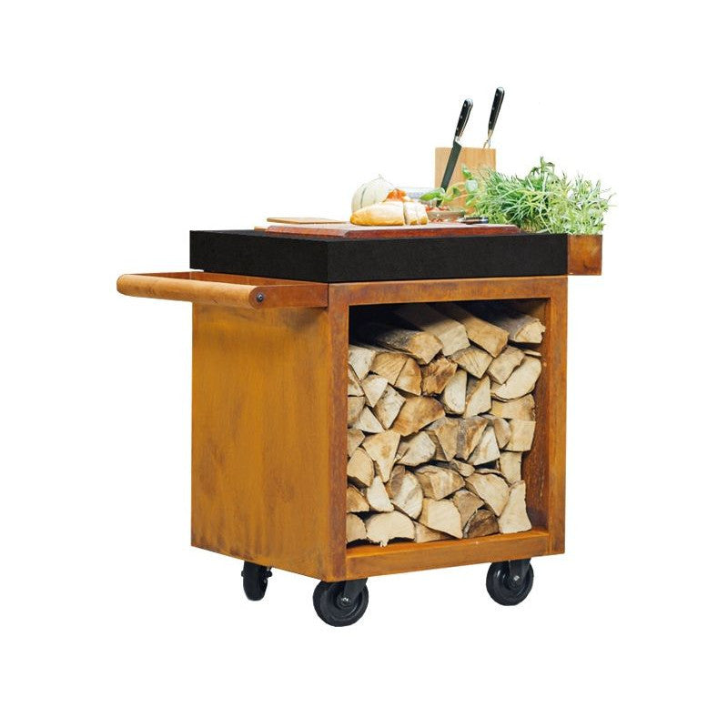 OFYR MISE EN PLACE MESA CORTEN 65 PRO CERÁMICA GRIS