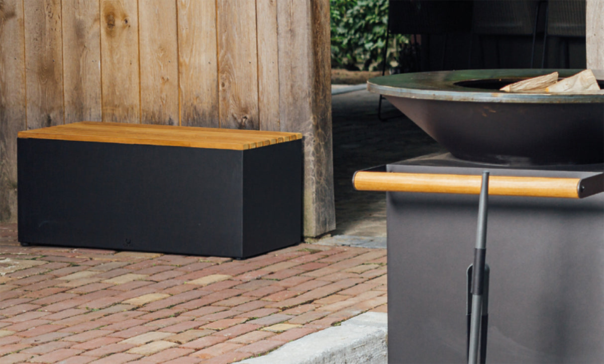 BANCO DE JARDÍN NEGRO