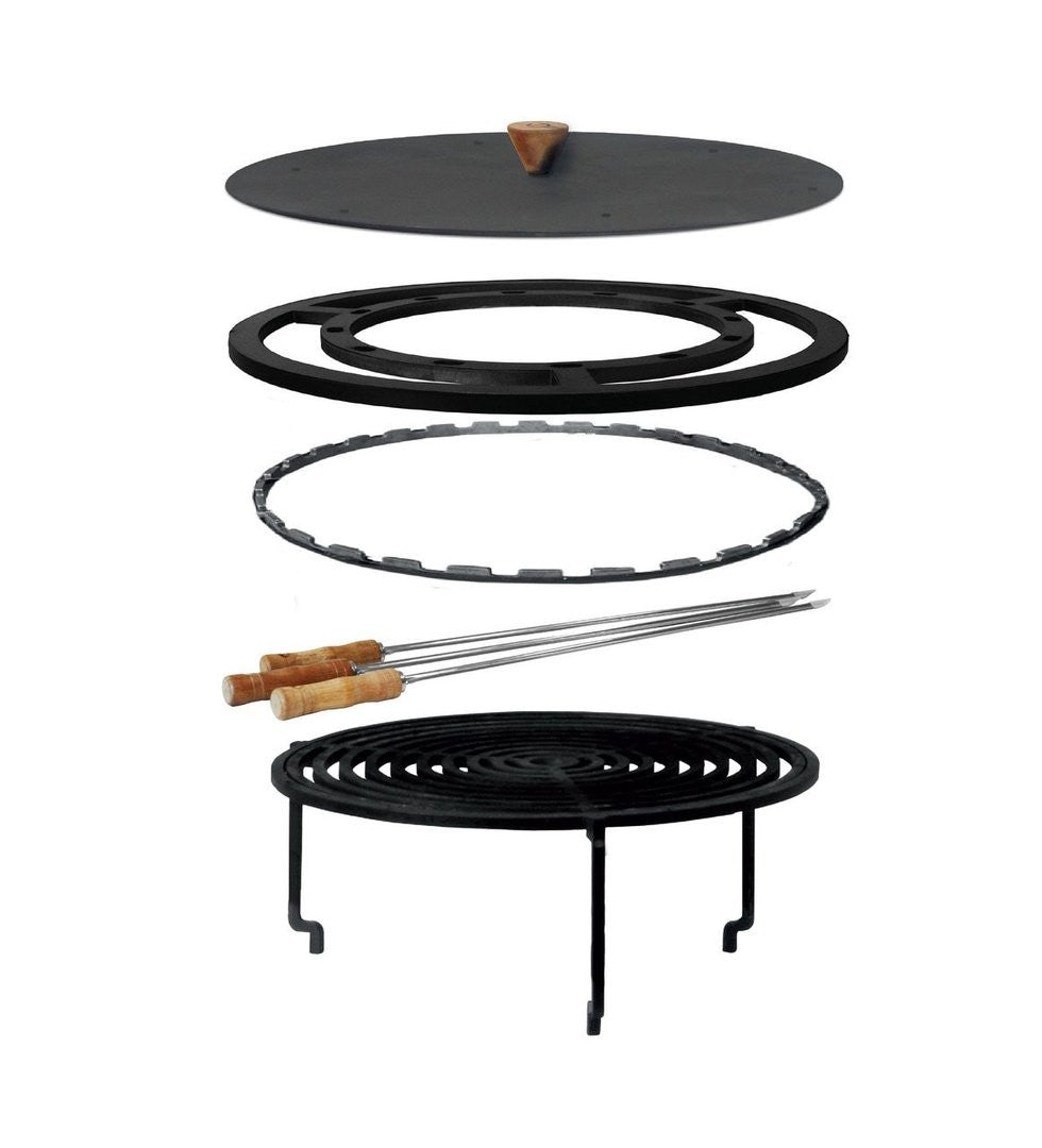 CONJUNTO ACCESORIOS PARRILLA PRO XL