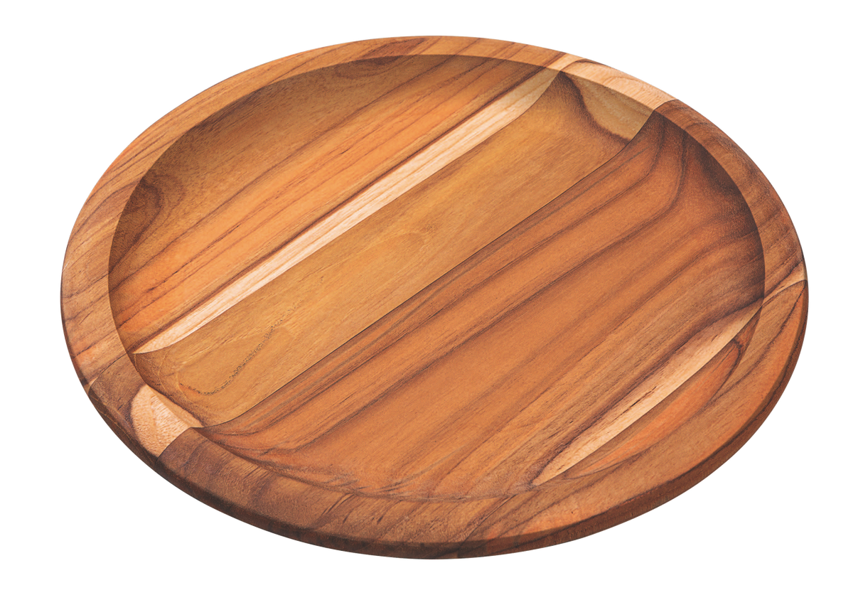 PLATO DE MADERA PARA SERVIR 26CM