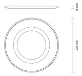 SOUS PLAT REDONDO 33 CM