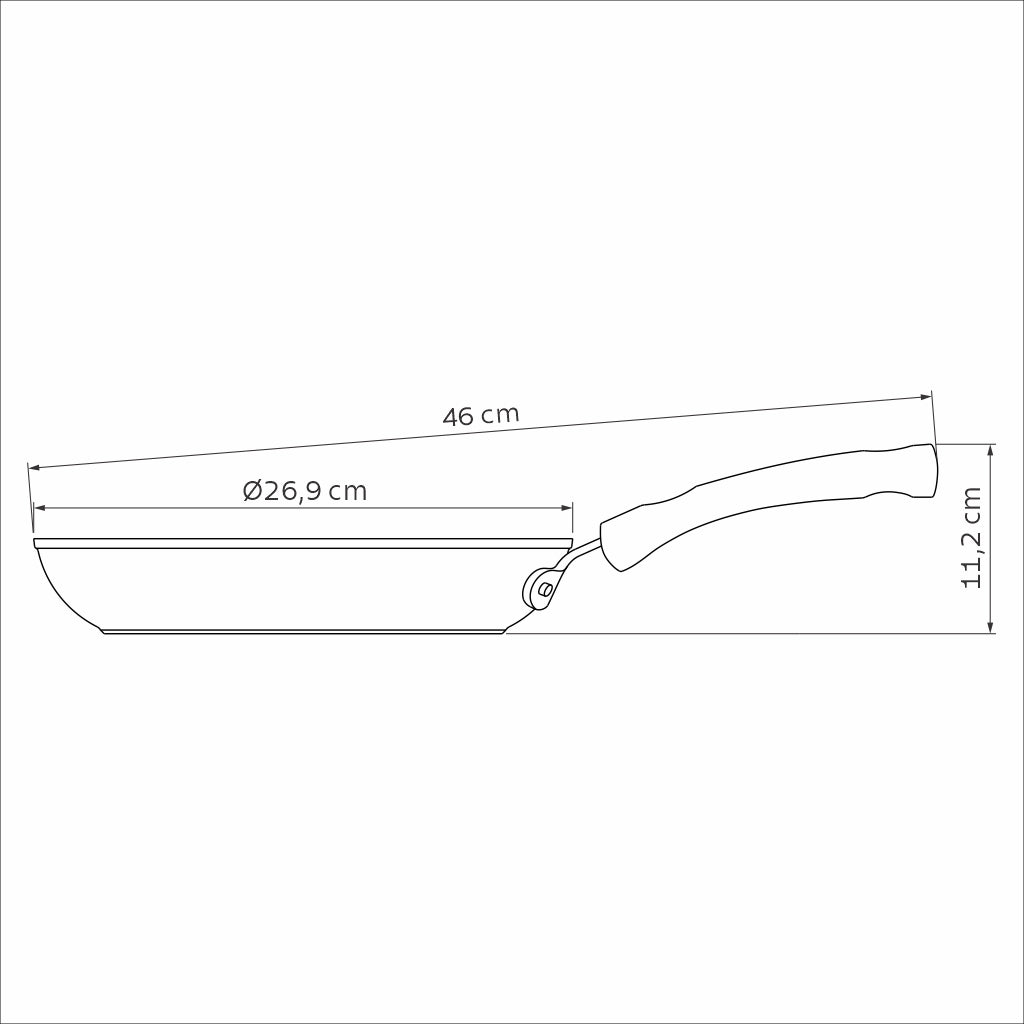 SARTEN PROFESIONAL 26 CM