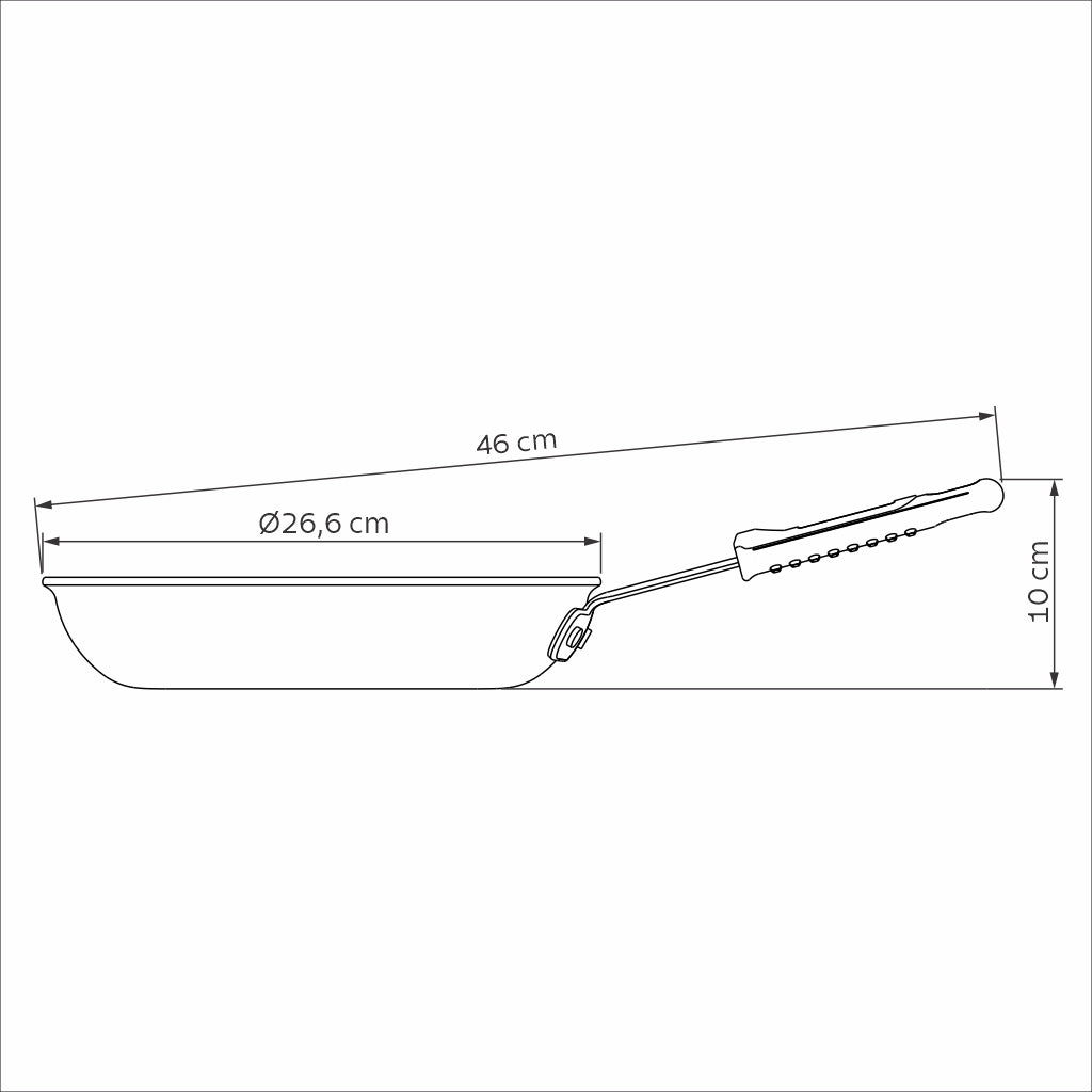 SARTEN ALUMINIO ANTIADHERENTE 25 CM