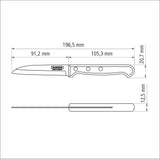 PULSE KNIFE 3 POLYWOOD 9.12 CM