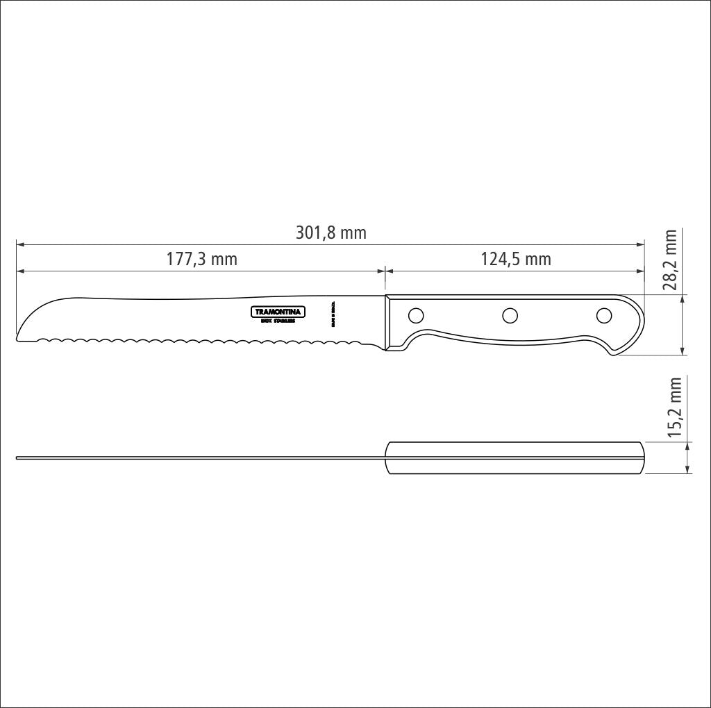 CUCHILLO PAN 7 POLYWOOD