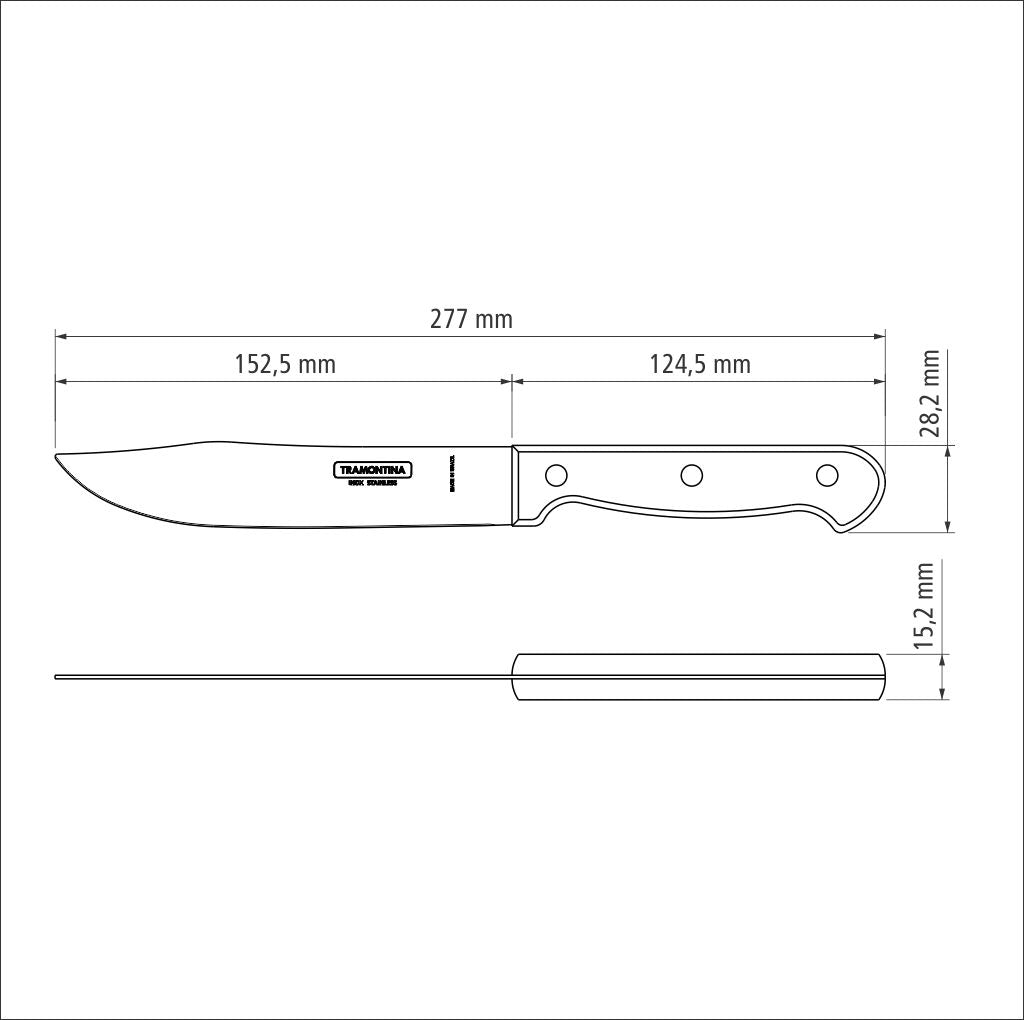 CUCHILLO DE COCINA 6 POLYWOOD