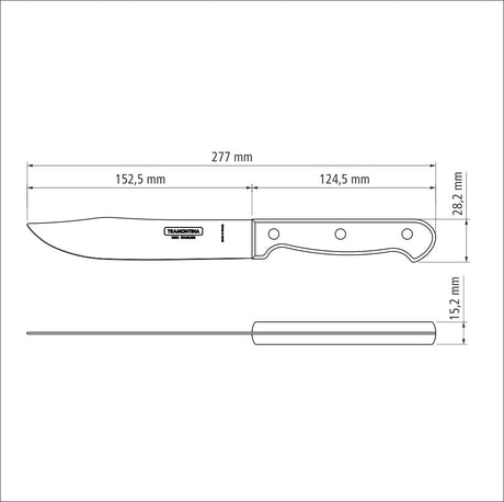 CUCHILLO DE COCINA 6 POLYWOOD