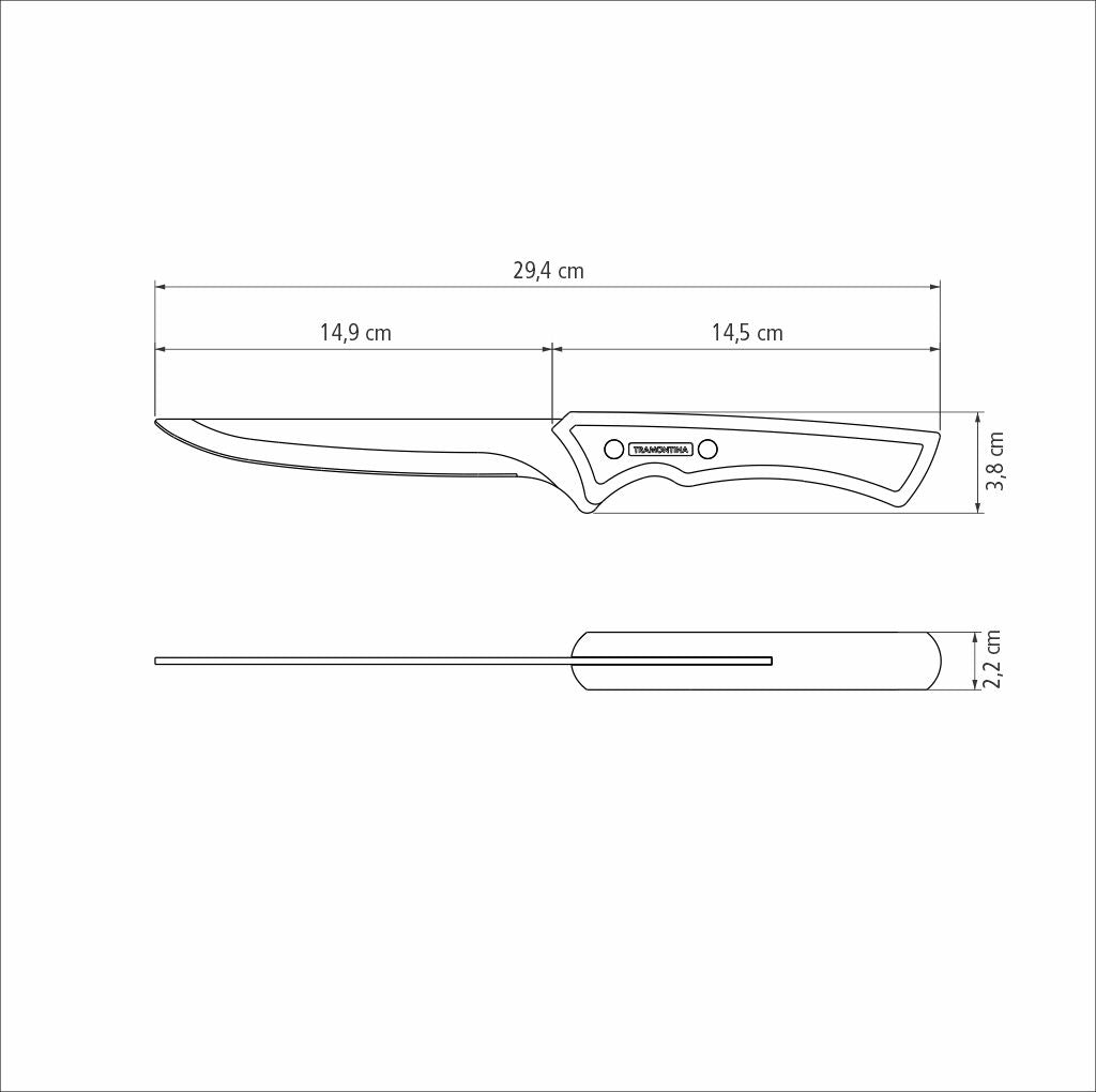 CUCHILLO DE DESHUESAR 15 CM