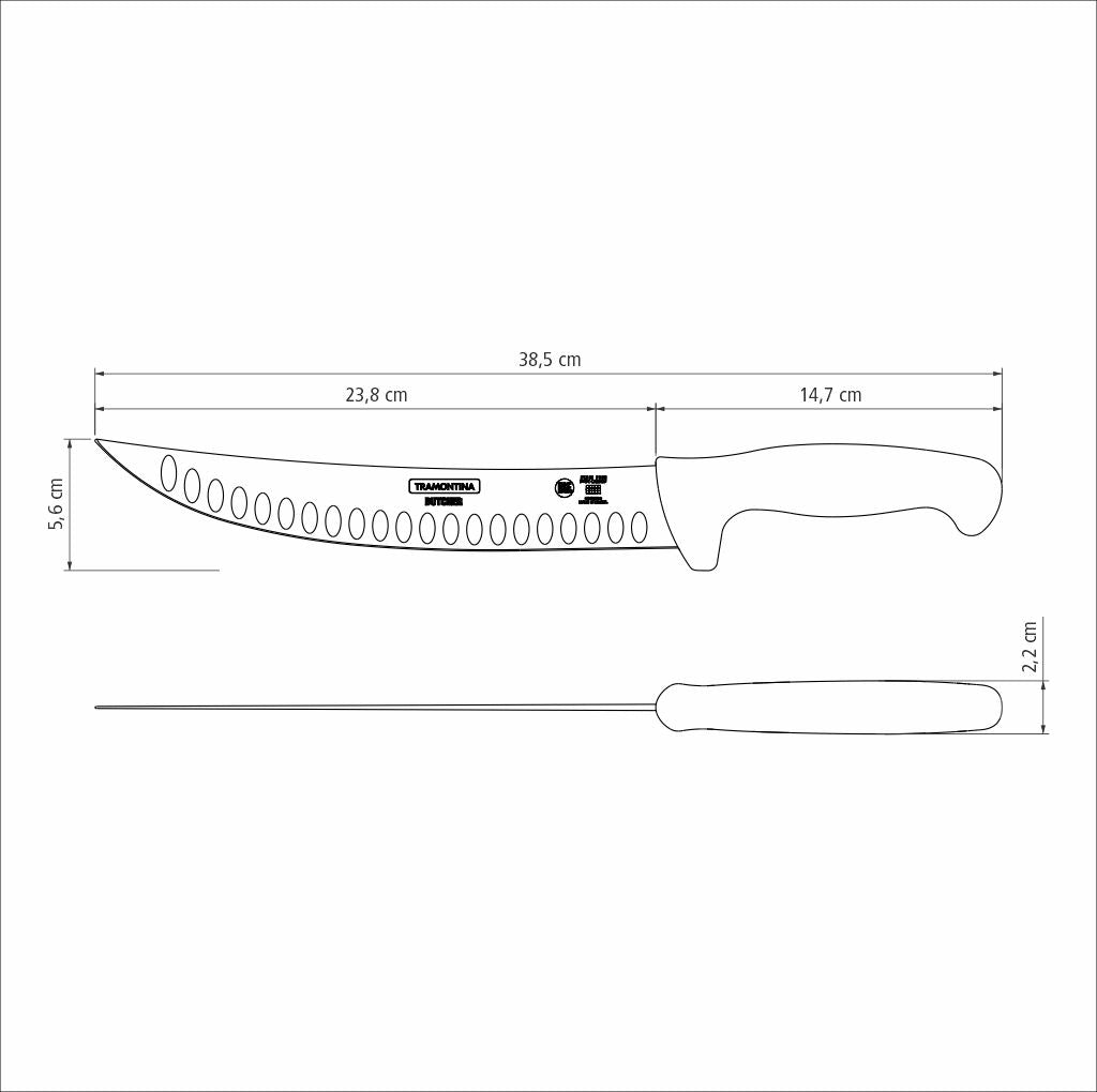 MEAT KNIFE 25 CM CHURRASCO