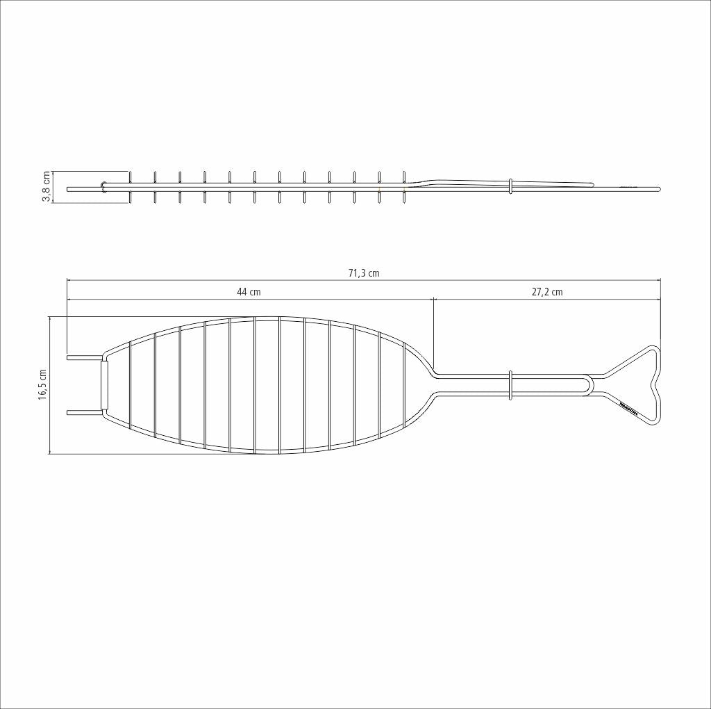 PARRILLA PARA PESCADO