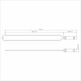 DOUBLE ROAST SKEWER 75CM