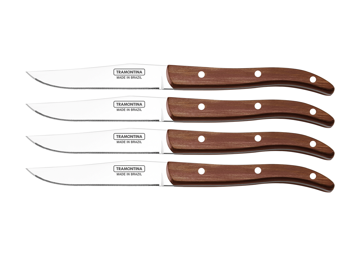 CUCHILLO PARA ASADO PREMIUM 4 PIEZAS