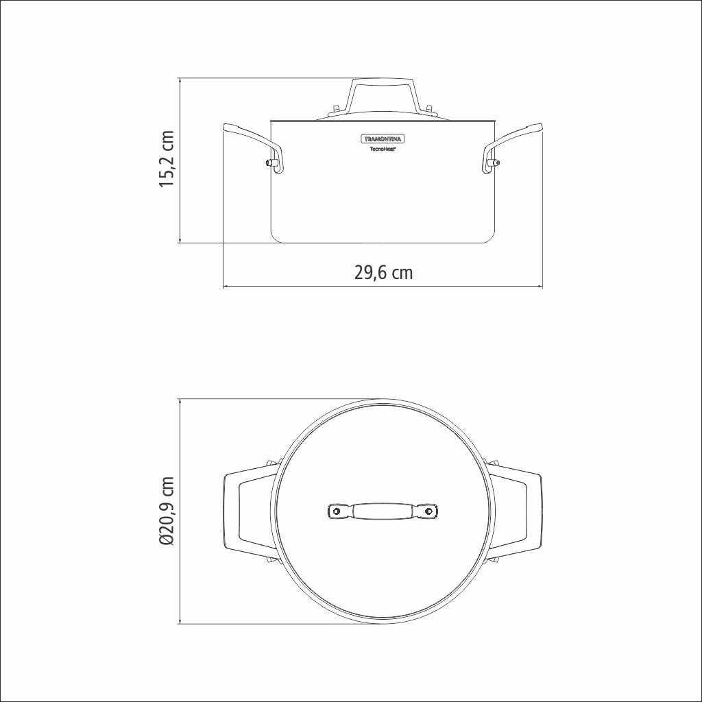 COOKWARE BATTERY 4PCS GRAIN