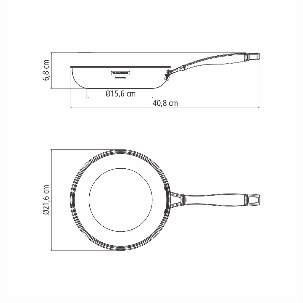 FRYING PAN 20CM GRAIN