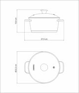 HONDA Casserole 20CM 3.1L ALLEGRA