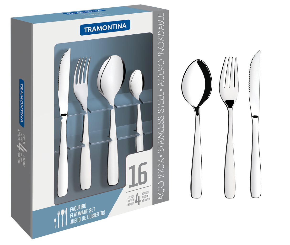 CUTLERY SET 16 PIECES AM