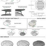 KIT DE 5 PIEZAS DE EGGSPANDER LARGE