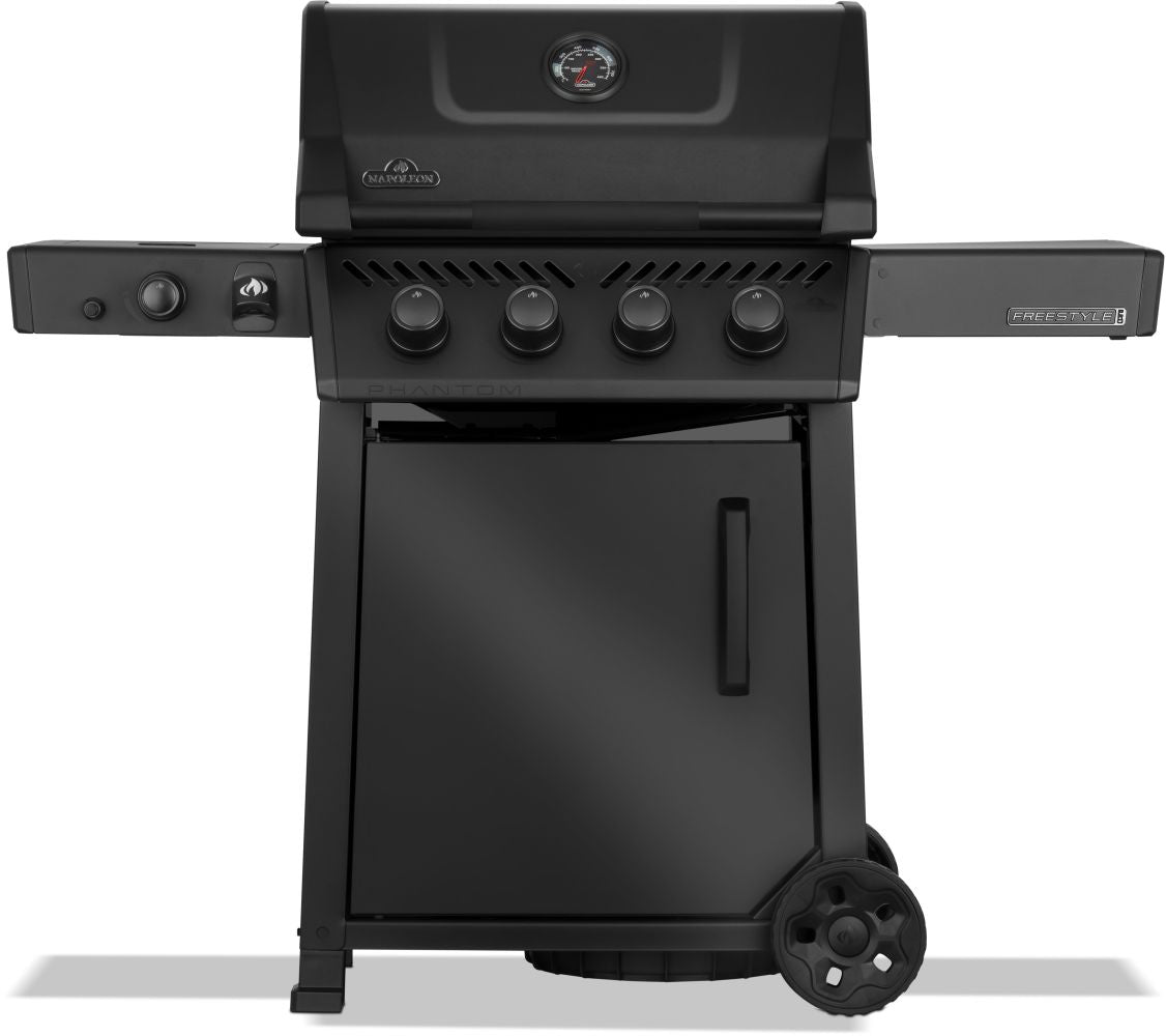 FREESTYLE PRO 425, 4 QUEMADORES, CON SIZZLE ZONE, NEGRA PHANTOM