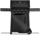 FREESTYLE PRO 425, 4 QUEMADORES, CON SIZZLE ZONE, NEGRA PHANTOM