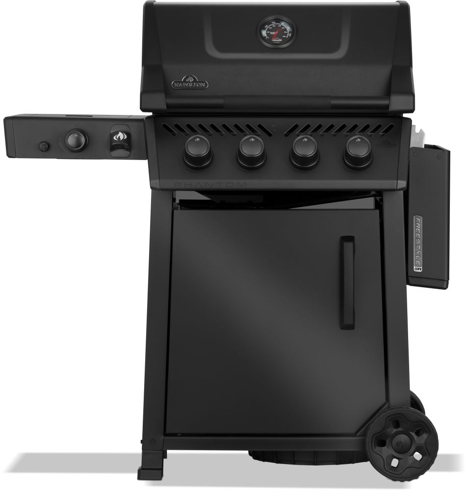 FREESTYLE PRO 425, 4 QUEMADORES, CON SIZZLE ZONE, NEGRA PHANTOM