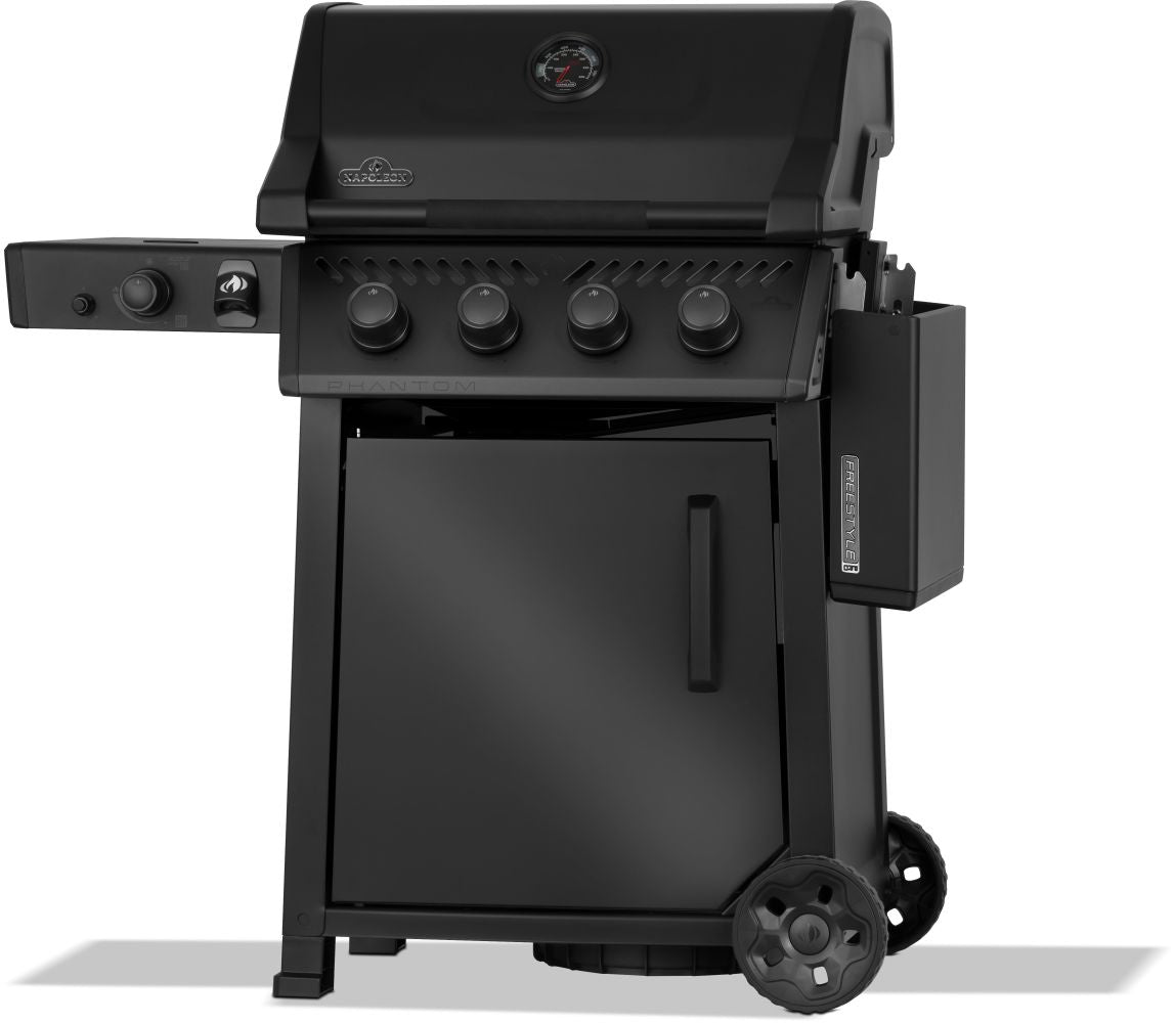 FREESTYLE PRO 425, 4 QUEMADORES, CON SIZZLE ZONE, NEGRA PHANTOM
