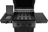 FREESTYLE PRO 425, 4 QUEMADORES, CON SIZZLE ZONE, NEGRA PHANTOM