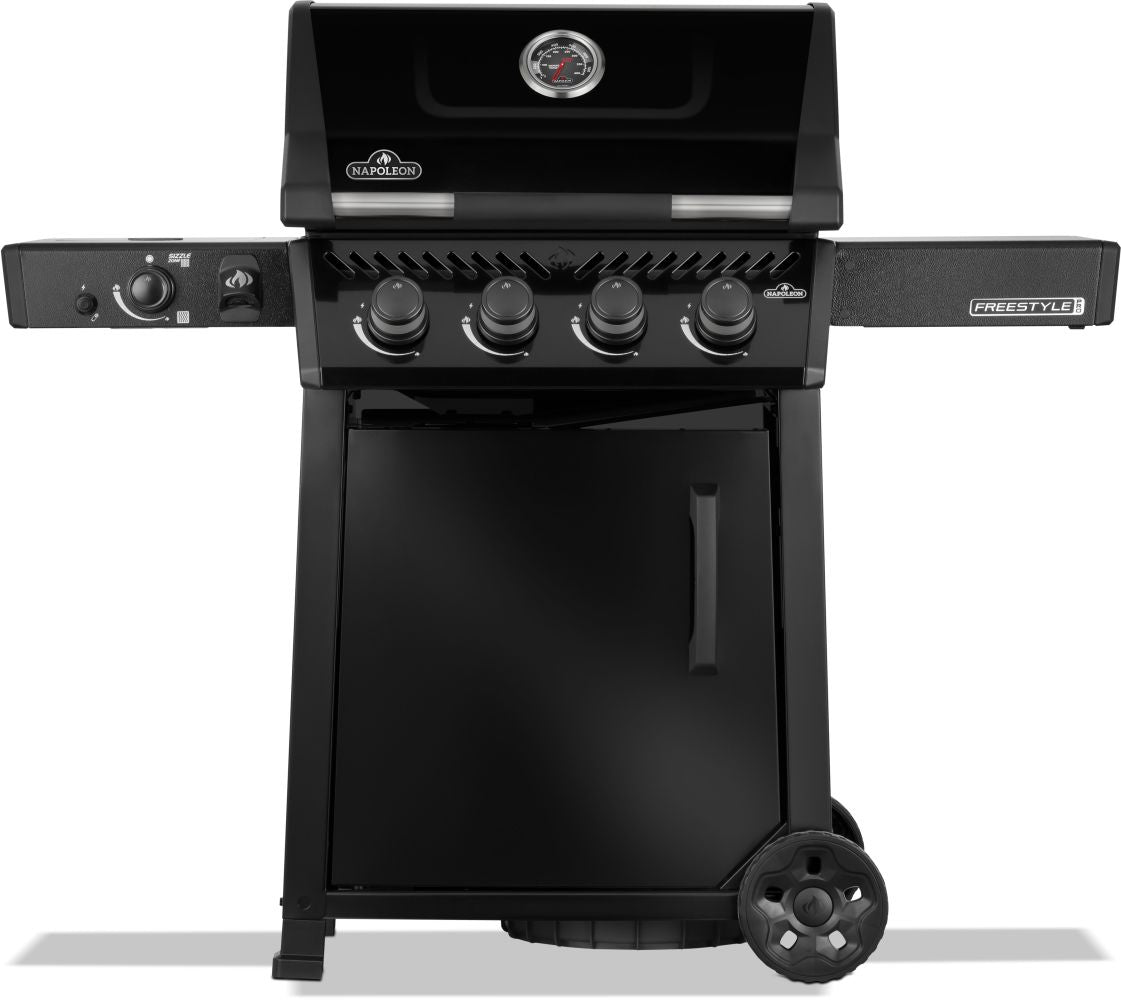 FREESTYLE PRO 425, 4 QUEMADORES, CON SIZZLE ZONE, NEGRA