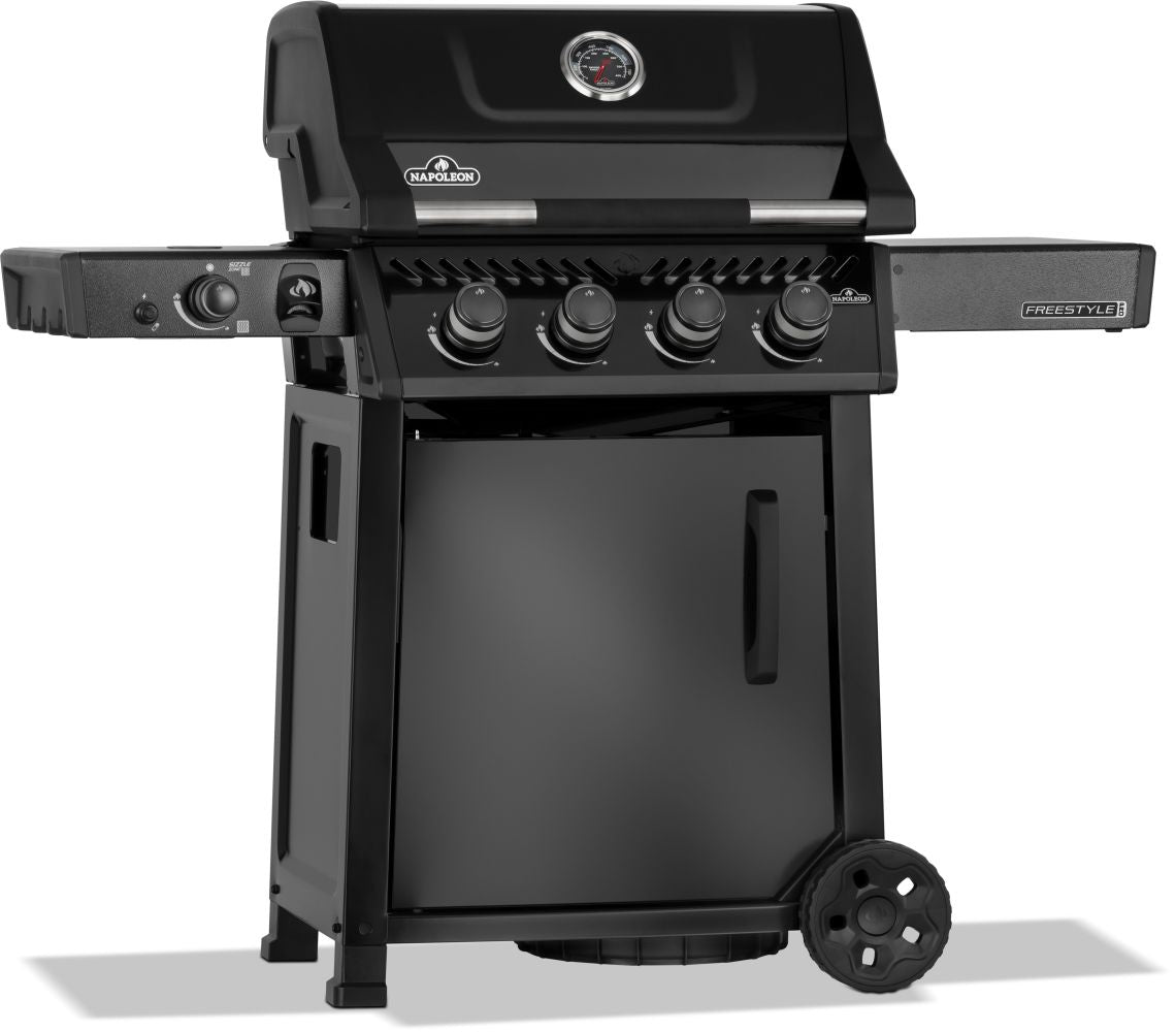 FREESTYLE PRO 425, 4 QUEMADORES, CON SIZZLE ZONE, NEGRA