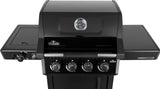 FREESTYLE PRO 425, 4 QUEMADORES, CON SIZZLE ZONE, NEGRA