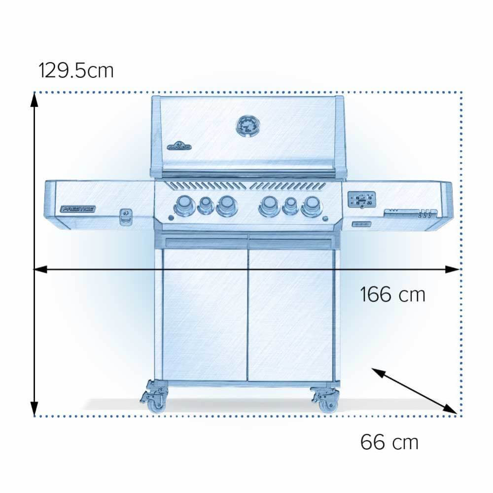 PRESTIGE 500 CONECTADA ACERO INOX.