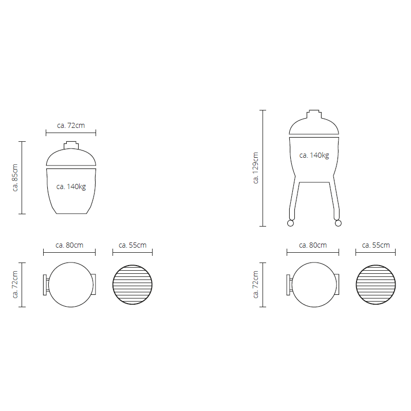 MONOLITH LECHEF SERIE PRO 2.0- COLOR NEGRO- INCLUYE CARRO