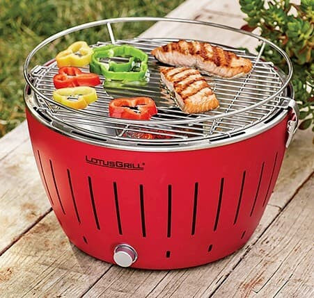 LotusGrill Classic Fire Red - 直径 32cm LOTUS GRILL L RED – Absolut BBQ