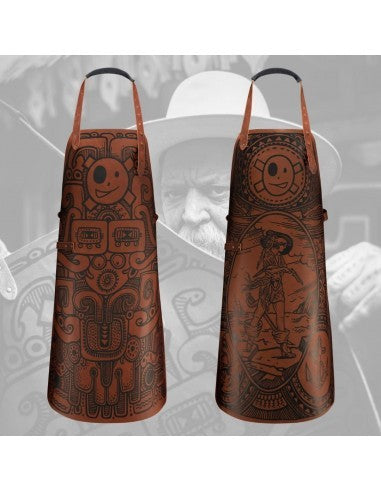 BARBECUE LEATHER APRON