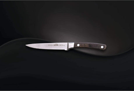 MEAT KNIFE WITH SERVED EDGE
