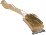 BRUSH WITH WOODEN HANDLE