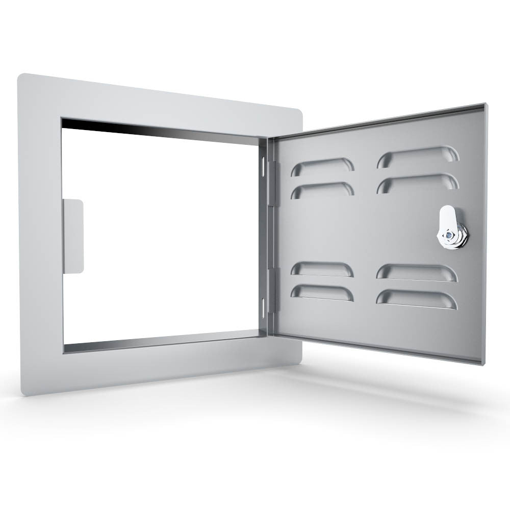 INSPECTION DOOR WITH VENTILATION