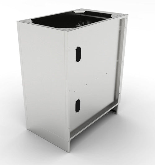 STAINLESS STEEL MODULE WITH RIGHT OPENING SHELF