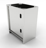 STAINLESS STEEL MODULE WITH LEFT OPENING SHELF