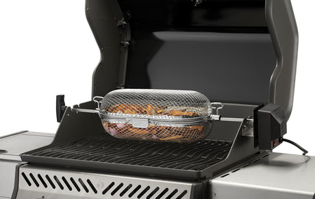 STAINLESS STEEL BASKET FOR GRILL