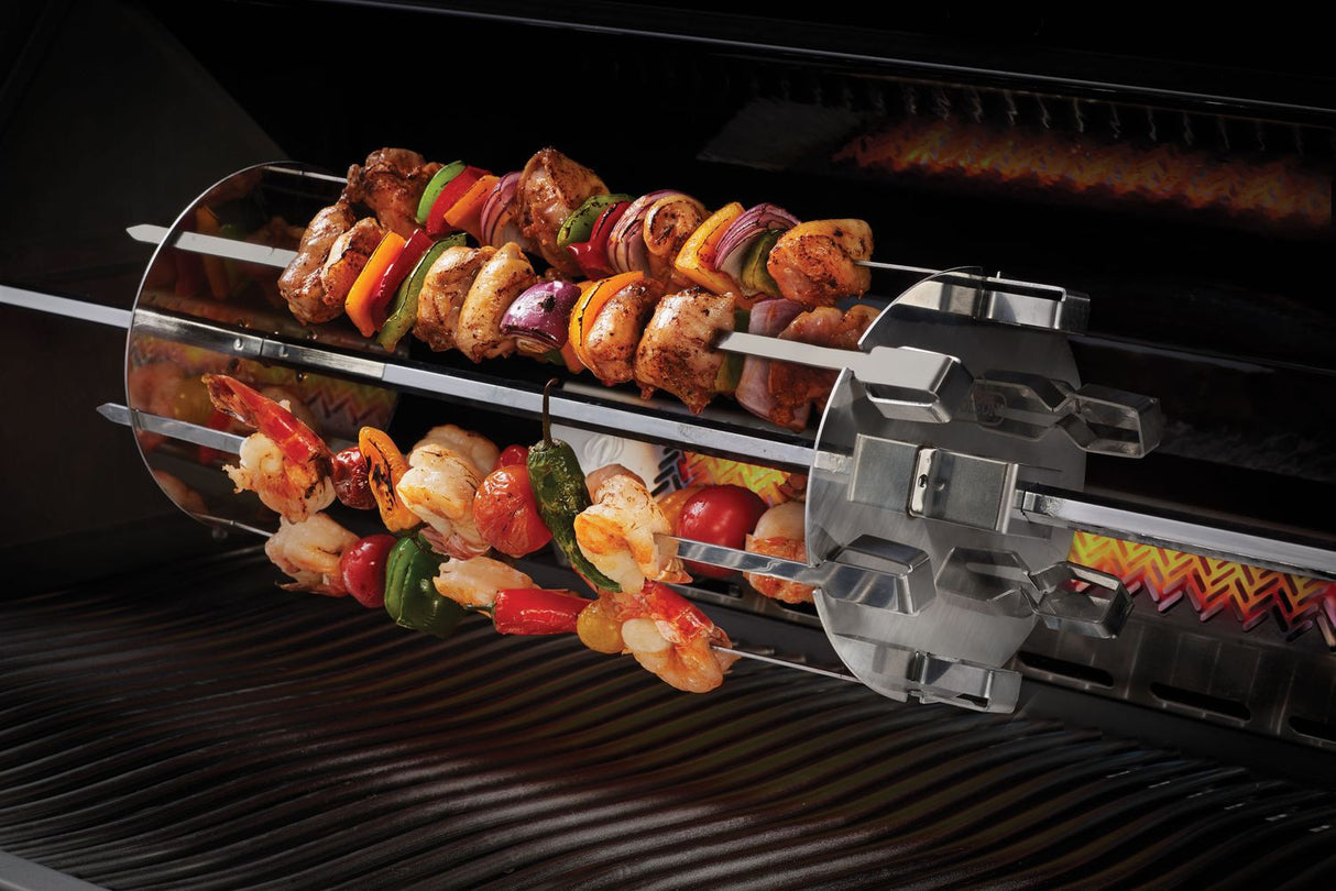 SET DE BROCHETAS DE INOX PARA ASADOR