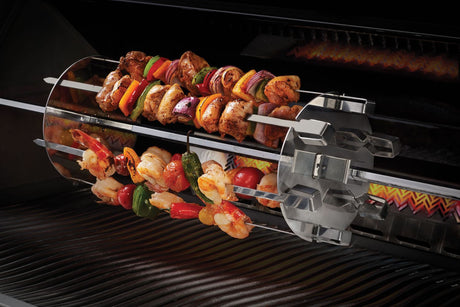 SET OF STAINLESS STEEL SKEWERS FOR GRILL