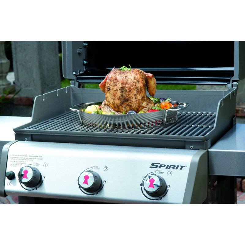 CHICKEN COOKING RACK - STAINLESS STEEL, FOR GOURMET BBQ SYSTEM