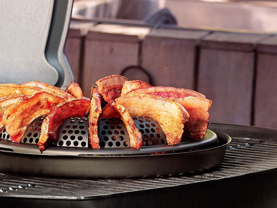 WEBER TRAY AND SUPPORT FOR BACON