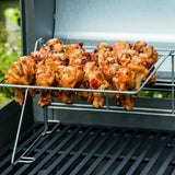 ELEVATION TIERED COOKING SYSTEM - WEBER ADDITIONAL GRILL - STAINLESS STEEL