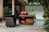 OFYR KAMADO BLACK 135 PRO TEAK WOOD KJ